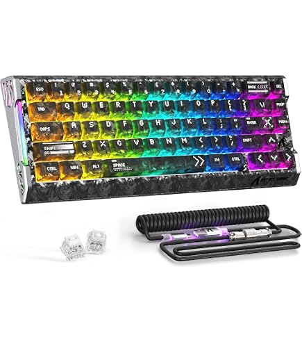 Amazon | ATTACK SHARK R68HE キーボードマウスセット ラピッド