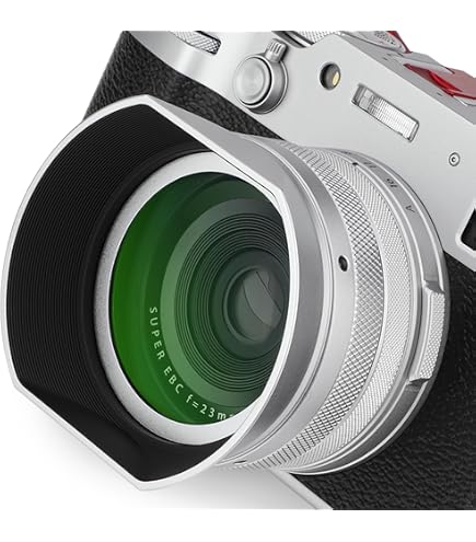 Amazon | FUJIFILM X100VI デジタルカメラ(シルバー) バンドル LC