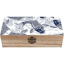 【お買い得】掛け軸（木箱・収納箱付き）　13本まとめ売り Amazon｜Aoakua 鍵付き 超特大 トランク型 収納ボックス 大型 木