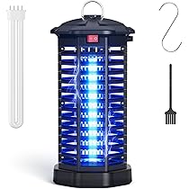Amazon.co.jp: YISSVIC 電撃殺虫器 1000V高圧コバエ取り