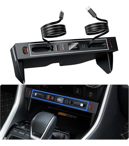Amazon.co.jp: トヨタ 新型RAV4 50系 車載 ワイヤレス充電器 Qi充電器