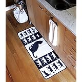 Abeille ロングマット ネコ 40×120cm AFMT-2855
