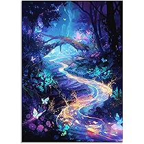 Amazon.co.jp: Fokenzary 数字でペイント DIY 大人向けのぬり絵キット