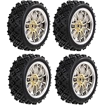 本日23時まで　1/10ラジコンバギー用ユーズドタイヤ　計7セット Amazon | Chanmoo 1/8 RC ショートコース トラック タイヤと