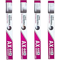 Amazon | ライオン システマAX 歯ブラシ 44H × 4本 歯科専売品