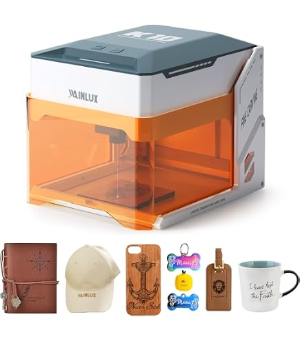 Amazon | WAINLUX K8 レーザー彫刻機 小型 レーザー加工機 5W ミニ