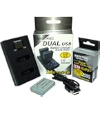 Amazon | str NB-13L キヤノン 互換 バッテリー 2個 & デュアル USB
