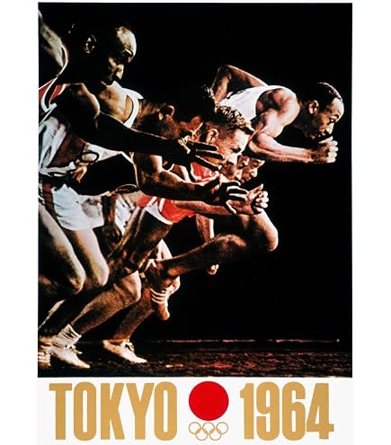Amazon.co.jp: 1964年東京オリンピックの公式 ポスター(1) パネル