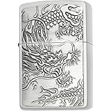 ZIPPO（ジッポー） ２PT-RYU 和柄 龍 ドラゴン アンティーク シンプル (２PT-RYU)