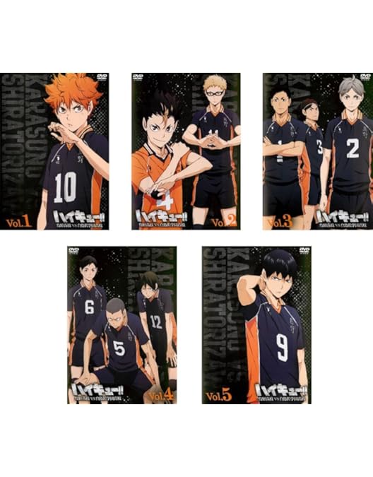 Amazon.co.jp: 【Blu-ray】ハイキュー!! 初回生産限定版 全9巻セット