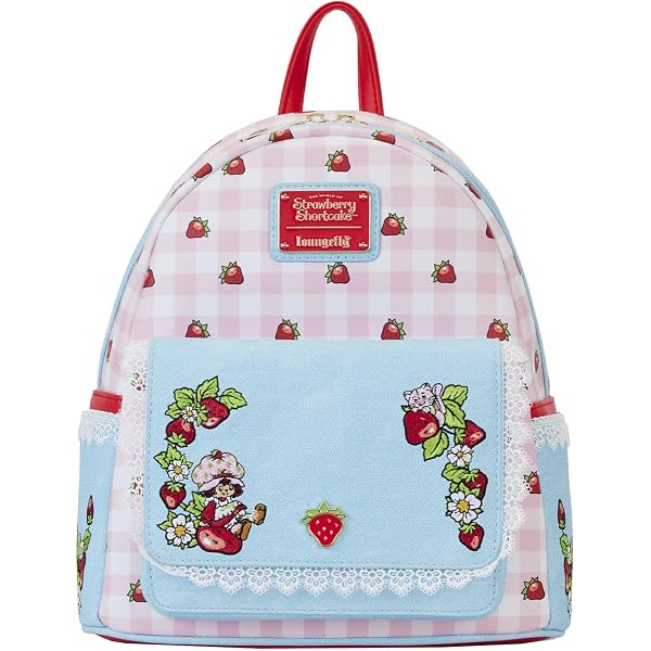 Care Bears and Strawberry Shortcake Backpack, Plush Heart  display picture 1