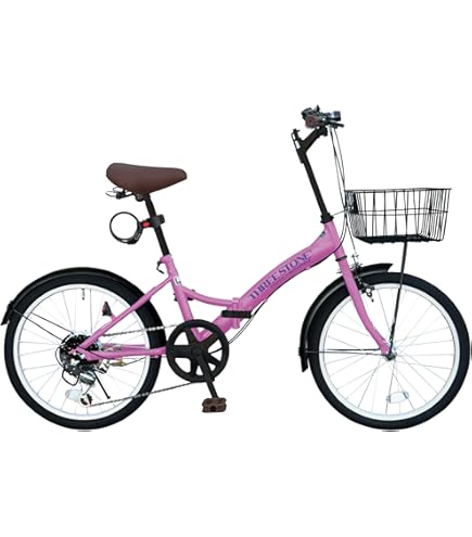 Amazon | 折りたたみ自転車 20インチ CC-10 外装6段変速ギア フロント