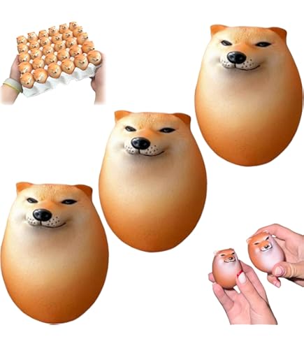 Amazon.co.jp: Liangchaochen シバコ しばこエッグ 面白い犬の