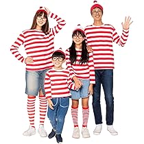ハロウィン　仮装　お揃い　可愛い　ペアルック　メンズ　レディース　ボーダー　眼鏡 ハロウィン 仮装 お揃い 可愛い ペアルック メンズ レディース