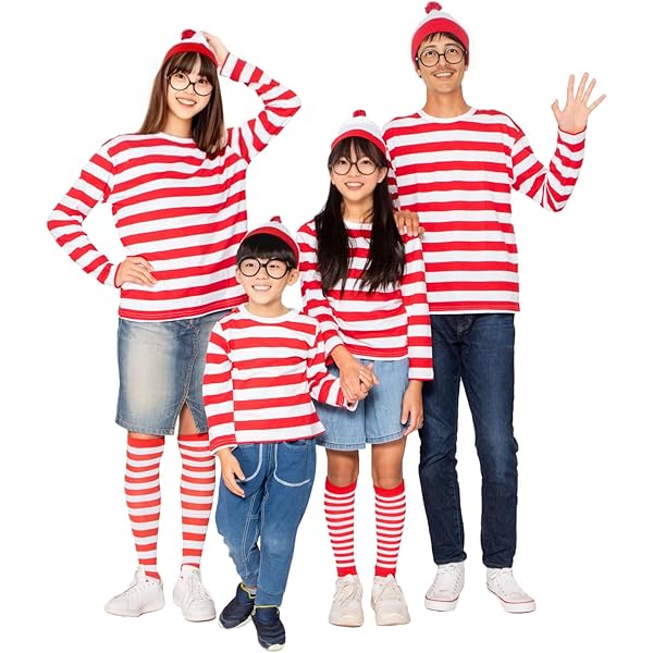 ウォーリーコスプレ　6個 ウォーリーコスプレ 6個