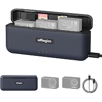 Amazon | TOMGDRACO DJI osmo Action 4バッテリー充電器 急速充電