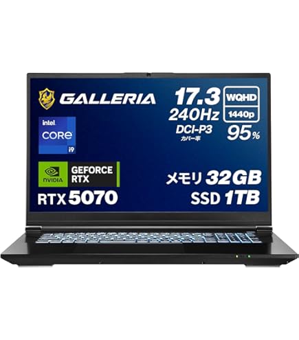 Amazon.co.jp: ガレリア クリエイターノートPC GALLERIA DL7C-IG-C4