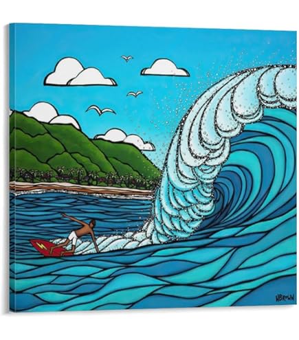 ハワイの風景画 Christie Shin サイン入り　ヘザーブラウン ハワイの風景画 Christie Shin サイン入り ヘザーブラウン ハワイの