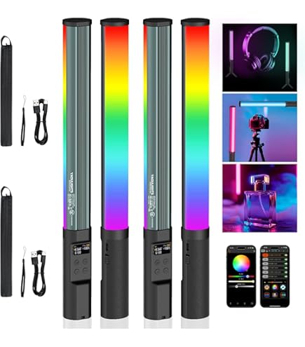 Amazon | SOONPHO P13 撮影用 スティックライト RGBビデオライト LED