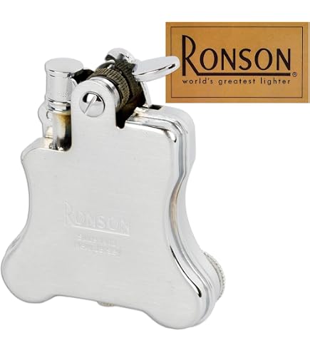 昭和レトロ　Ronson ライター　ロンソン指定販売店　ライター型 電飾看板 Amazon.co.jp: RONSON(ロンソン) ライター スタンダード サテン仕上げ