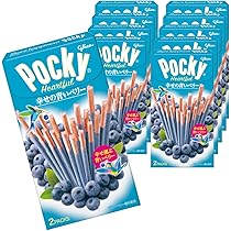 江崎グリコ - グリコ ポッキー ハートフル ＜幸せの青いベリー＞ 20箱 Amazon.co.jp: グリコ ポッキー ハートフル 幸せの青いベリー 2