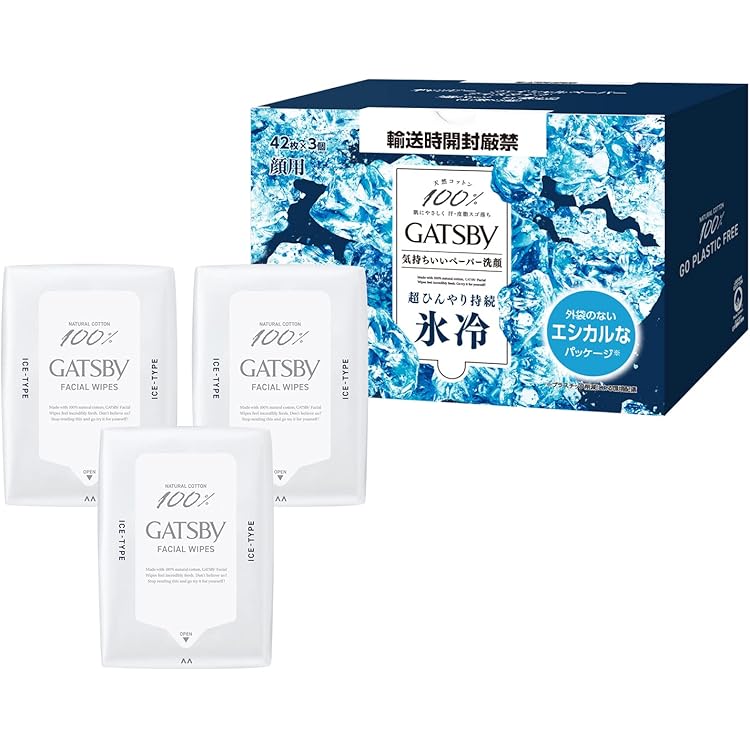 Amazon | ギャツビー フェィシャルペーパー アイスタイプ (徳用タイプ