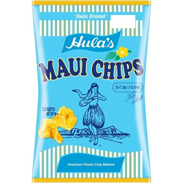 Amazon.co.jp: フラ印マウイチップスカイソルト味 125g×12袋 : 食品