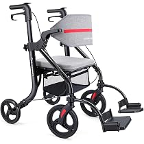 Amazon | Care-Parents 歩行器 車椅子 兼用 1台3役 四輪歩行車 簡易