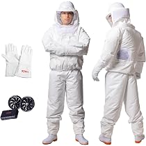 Amazon.co.jp: [ラプター] 公式 蜂防護服 PRO GALE 空調ファン対応