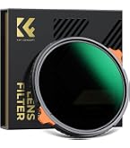 Amazon | K&F CONCEPT 77mm 可変NDフィルター ND2-ND400 光学ガラス HD