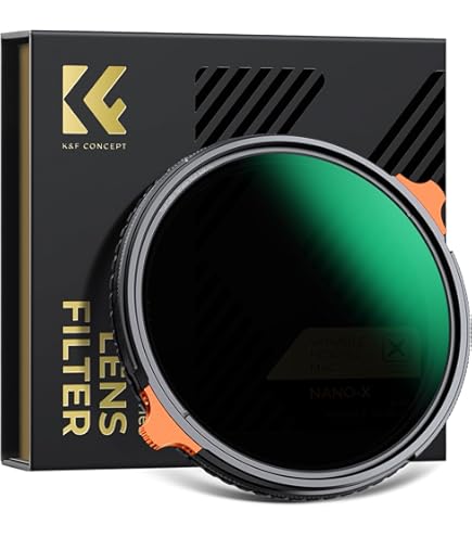 Amazon | K&F Concept 82mm 可変NDフィルター ND2-ND400 日本製