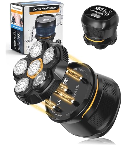 Amazon | スキンヘッド用シェーバー スキンヘッド メンズ 126枚刃 電動