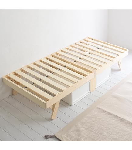 Amazon.co.jp: TUIYIDUO 折りたたみベッド シングルベッド 簡易 幅80CM