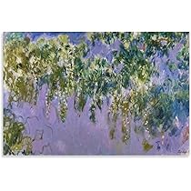 Amazon.co.jp: クロード・モネ - 藤の絵画 印象派の傑作 アート