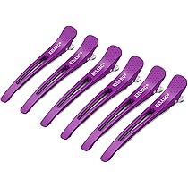 Amazon.co.jp: Annhua 業務用 ヘアクリップ 12本セット プロ用