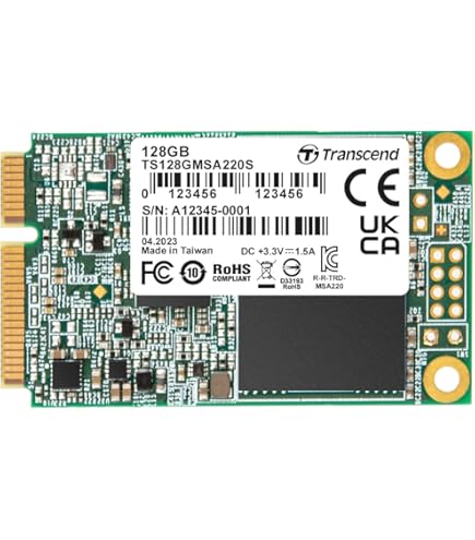 Amazon | TS64GMSA370S [64GB SSD MSA370 mSATA SATA-III DDR3 DRAM