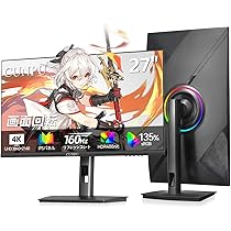 Amazon.co.jp: CUNPU 27インチ 4K ゲーミングモニター 160Hz UHD