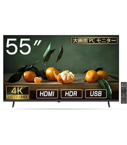 Amazon.co.jp: JN-IPS5500TUHDR [4K 55インチ液晶ディスプレイ