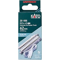 Amazon | カトー (KATO) Nゲージ PC直線線路62mm ［S62PC］ 4本入 鉄道