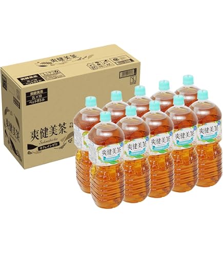 Amazon.co.jp: [2CS] 爽健美茶 すっきりブレンド(2L×6本)×2箱 : 食品 
