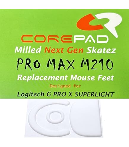 Amazon.co.jp: Corepad Skatez PRO Logitech G PRO X SUPERLIGHT 2 DEX