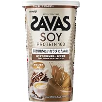 Amazon | ザバス (SAVAS) ソイプロテイン100 バナナ味 196g 人工甘味料 