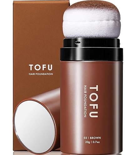 Amazon | 椿油とシルク配合 頭皮・髪用カバーファンデーション ダーク