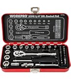Amazon.co.jp: WORKPRO ソケットレンチセット 差込角12.7mm 32点