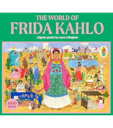 Anatolian 1000 Piece Frida Kahlo Jigsaw Puzzle - Premium Quality Art Puzzle #1071