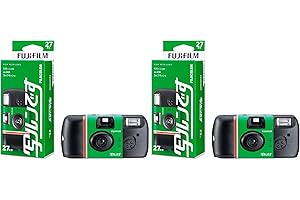 富士フイルム(FUJIFILM) フジカラーレンズ付フィルム 写ルンです スタンダードタイプ 27枚撮り LF JDV1 SP FL 27SH 1 (× 2)