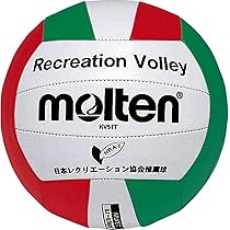 Amazon | モルテン レクリエーションバレー5号(白赤緑) KV5IT