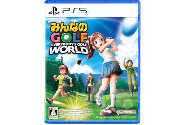みんなのGOLF WORLD -PS5 【早期購入特典】プレイアブルキャラクター「パックマン」早期解放権 ＋「みんなのGOLF WORLD」オリジナルめじるしチャーム（スズキ）同梱