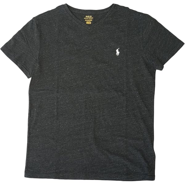 POLO RALPH LAUREN ロゴ 半袖 クルーネック Tシャツ 送料関税込 POLO RALPH LAUREN (ポロラルフローレン) ロゴ刺繍入りポケット