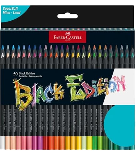 Faber-Castell アートセット 画材 Faber-Castell - 64- Piece Young Artist Essentials Art Set